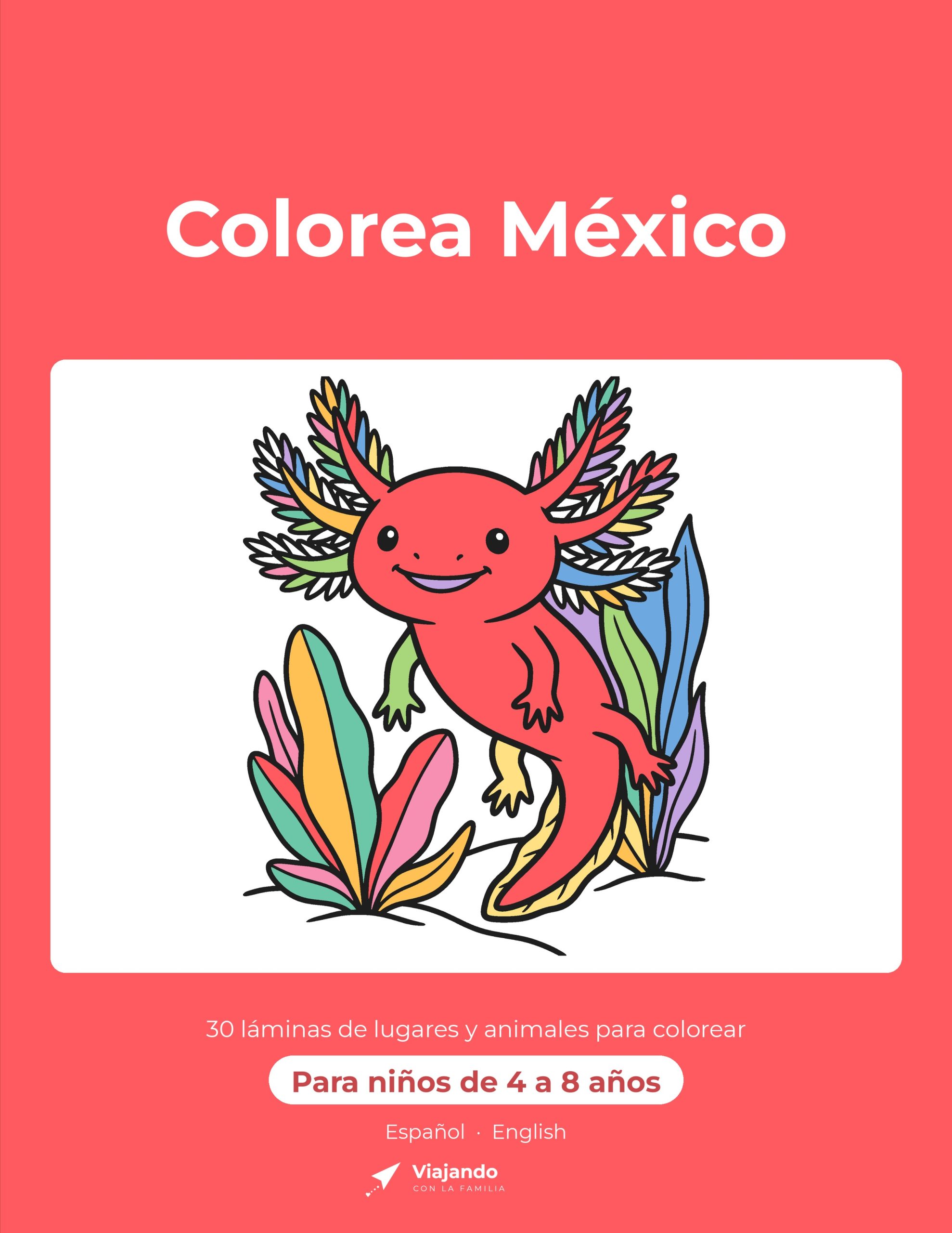 Portada de Colorea México